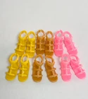 Mix 40 Pairs (3 Color) Doll Shoes High Heel Sandal Shoes For 11.5" Doll M15