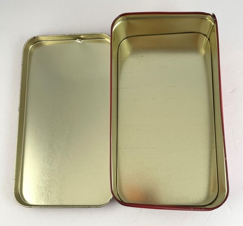 Vintage Red Sun Maid Raisins Metal Tin, 8" long x 4.5" Tin Box Rectangle 1990 - 第 9/10 張圖片