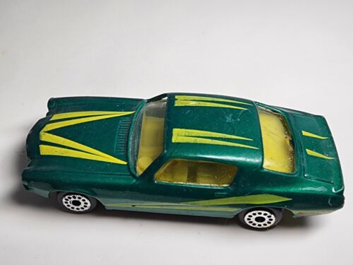 Zee Zylmex '71 Camaro Z-28 Green 1/64 Die-cast D98 Vintage Toy Car Green Z28 - Picture 8 of 9