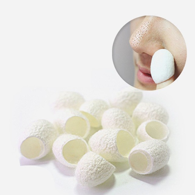 10Pcs/set Natural Silk Cocoons Silkworm Balls Facial Skin Care Scrub White Set 10Pcs/set Natural Silk Cocoons Silkworm Balls Facial Skin Care Scrub White Set