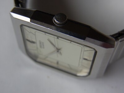 SEIKO QUARTZ 7431-5120 DAINI FACTORY VINTAGE MENS WATCH
