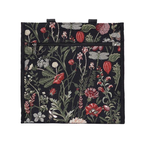Signare Gobelin Shopper Blumen Tasche Sonnenblume Schmetterling Käfer Libelle - Bild 1 von 6