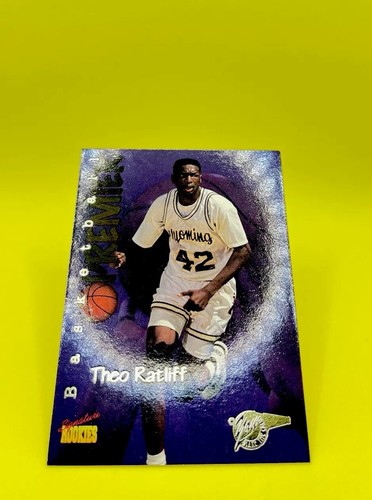 Theo Ratliff 1996 Signature Rookies- College Wyoming *Gold - Bild 3 von 5