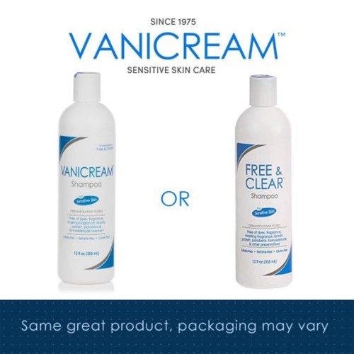 Vanicream / Free & Clear SHAMPOO Dye & Sulfate Free 12oz ( 3 pack ) - Picture 2 of 2