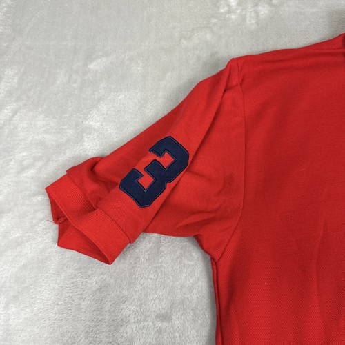 Ralph Lauren Polo Shirt Men's Size 2XL Red Short Sleeve Big Pony Golf - Picture 4 of 9