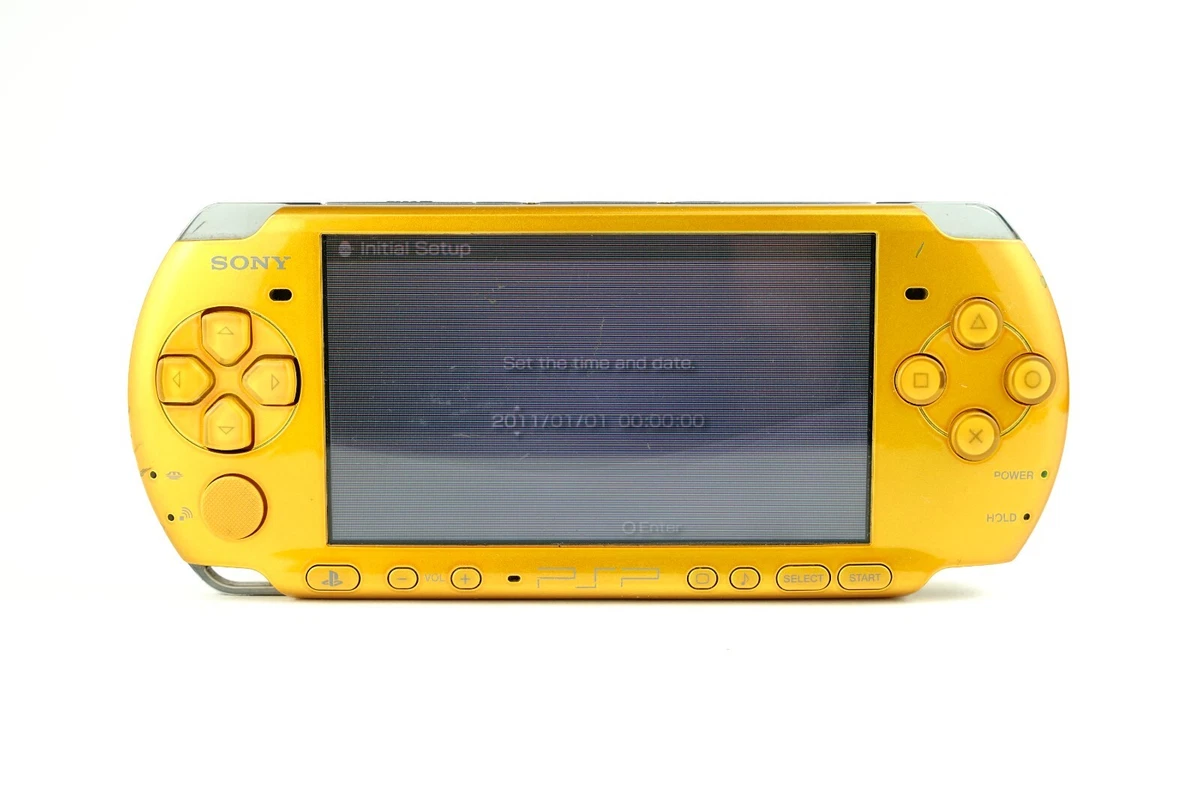 Sony PSP-3000 Yellow Video Game Consoles for sale - eBay