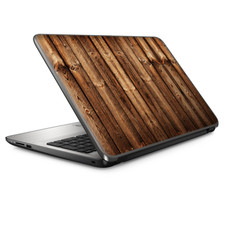 Universal Laptop Skins Wrap for 14" - Wood Panels Cherry Oak