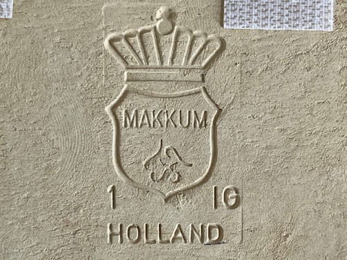 Unique polychrome TILE MAKKUM Tichelaar, Delft Holland - Triangle Player - Picture 5 of 10