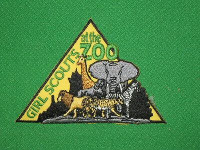 Girl Scouts at the Zoo Patch  Triangle