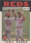 1986 O-Pee-Chee - Tony Perez #85
