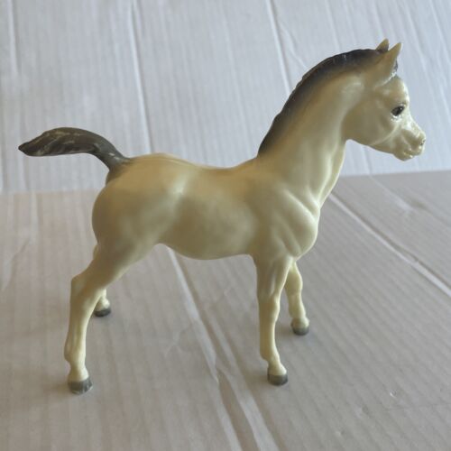 Vintage Breyer Pferd Freude stolz arabisches Fohlen glänzend Alabaster alte Form