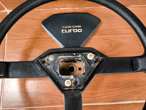 Toyota Corona TT141 Carina Celica TA63 Black Steering Wheel Twin cam Turbo - Bild 7 von 21