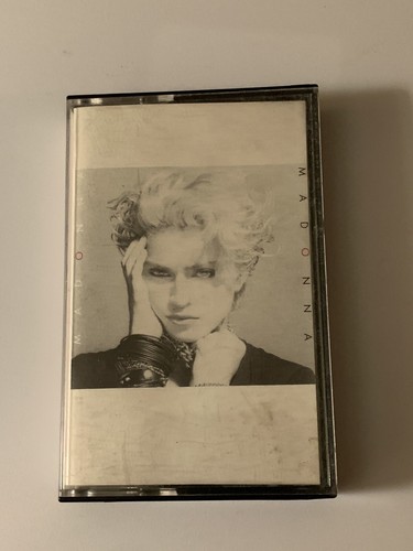 Madonna Self Titled Debut Cassette Tape 1983 Sire Records Lucky Star Borderline - Picture 2 of 8