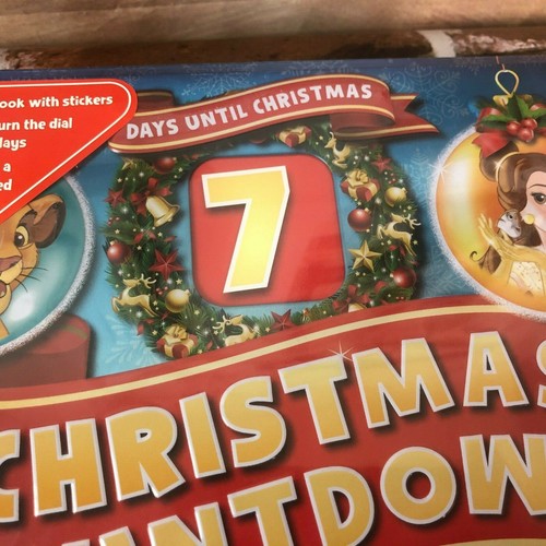 Disney Weihnachten Advent Countdown Geschichtenbuch mit Dose mit Schloss Adventskalender - Bild 3 von 11