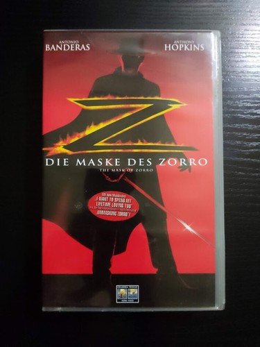 VHS - Z: Die Maske des Zorro Antonio Banderas Anthony Hopkins, Abenteuer Western - Bild 2 von 4