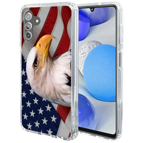 For Samsung Galaxy A13 5G Slim Shockproof Hybrid Printed Case+Tempered Glass x2 - Picture 7 of 21