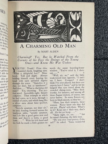 Moderne JAMES JOYCE ULYSSES Zwei Welten 1927 V3N1 Vintage Periodisches verbotenes Buch - Bild 11 von 19