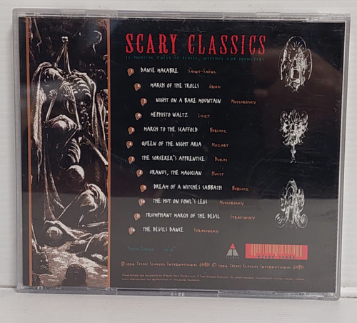 Scary Classics - 12 Musical Tales of Devils Witches and Monsters (CD, 1994) - Picture 2 of 2