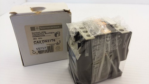 TELEMECANIQUE CA2DN31T6 CONTROL RELAY 480V 60HZ NIB - Bild 2 von 4