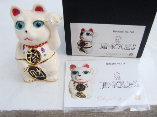 OBJECT D'ART Forma de Arte Coleccionables Finos Caja de Baratijas Jingles The Lucky #126 - Imagen 1 de 9