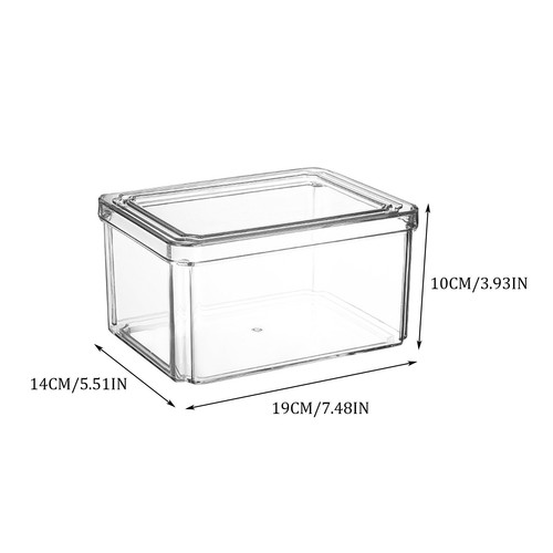 Refrigerator Storage Box With Lid Fresh-keeping Box Food Grade Sorting Box - Picture 22 of 36