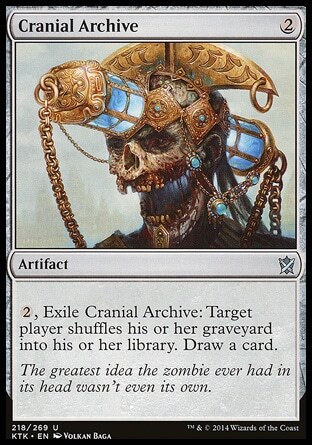 Magic the Gathering MTG Cranial Archive (218) Khans of Tarkir   LP - Picture 1 of 1