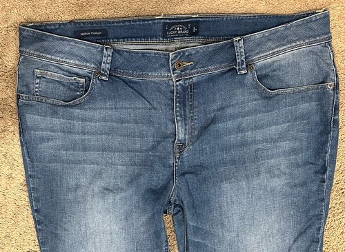 Lucky Brand Straight Women’s Size 20w Medium Wash Denim - Imagen 3 de 4