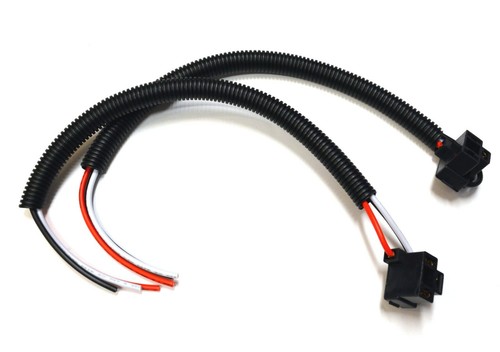 Extension Wire Pigtail Female P A 9003 H4 Two Harness Head Light Connector Plug - Picture 2 of 6