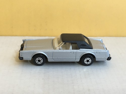 Matchbox Superfast Lincoln Continental silver made in Bulgaria 1979 - Picture 8 of 9