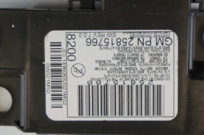 GM Vehicles Electronic Compass Module New OEM 25815766