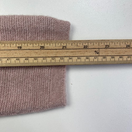 CASSIS Donne Maglione A Righe Rosa Collo A Giro Taglia XL - Foto 7 di 9