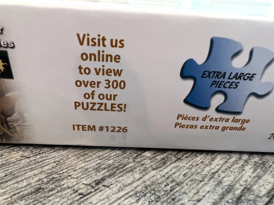 White Mountain Jigsaw Puzzle Always Alert Dog Hunting Peasants Bird 1000 pc 1226 - Image 4 of 4