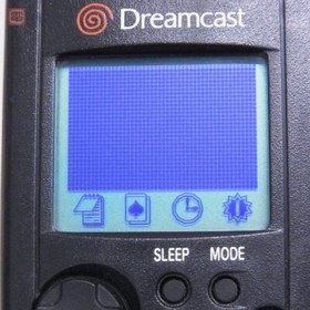 Good SEGA Visual Memory Pure Black Dreamcast Japan Used Game s