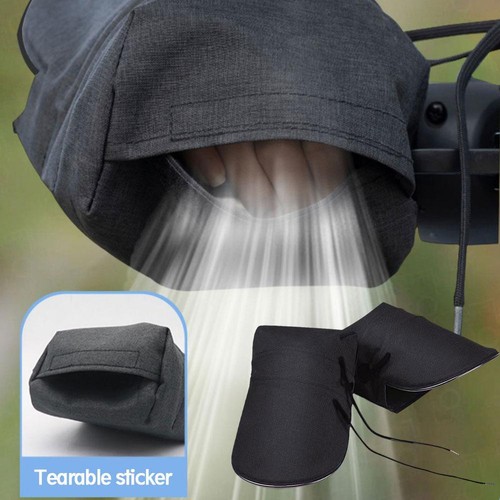 Motorcycle Handlebar Muffs Summer Airy Nylon Waterproof Sun Glove✨e E7C2
