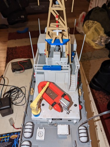 Guardia Costera de los Estados Unidos modelo RC barco NKOK 30 pulgadas x 7 pulgadas carga/batería remota - Imagen 20 de 24
