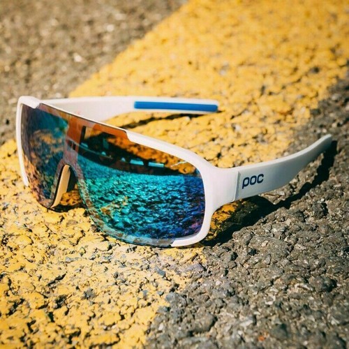 POC Cycling Sunglasses Sport Goggles UV400 Polarized Glasses W/ 5pc Replace Lens - Picture 9 of 20