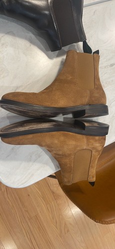 Paul Smith Mens Brown Leather / Suede Chelsea Boots. - Picture 8 of 8