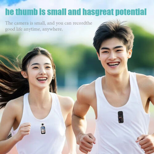 2.7K HD Thumb Action Camera WiFi Compact Hands-Free POV Cam 1080P Supports 128GB - Picture 9 of 26