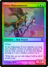 Aven Mimeomancer FOIL Alara Reborn NM White Blue Rare MAGIC MTG CARD ABUGames