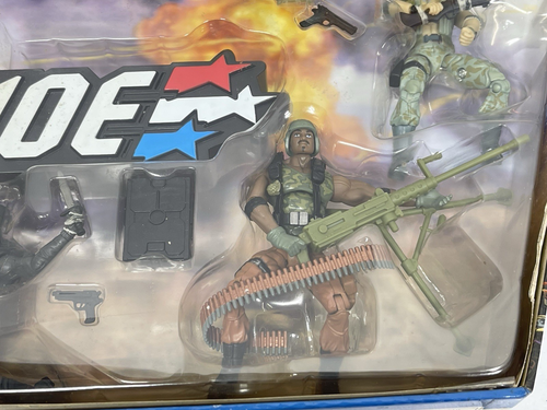 GI Joe 25th Anniversary 2007 GI Joe Battle Pack (5 Figures) - New/Sealed - Picture 7 of 13