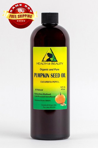 PUMPKIN SEED OIL UNREFINED ORGANIC CARRIER COLD PRESSED VIRGIN RAW PURE 48 OZ - Picture 4 of 12