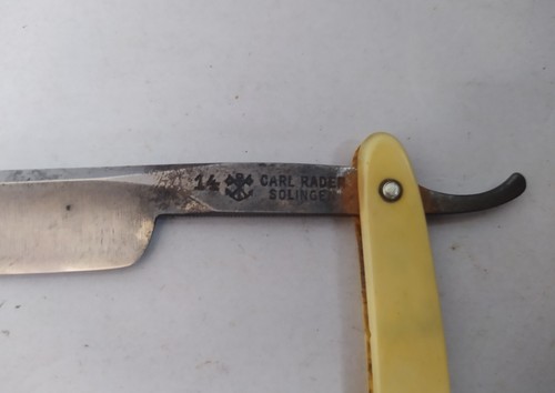 Carl Rader #14 (Solingen) Cuchilla de Afeitar Vintage - Imagen 3 de 8
