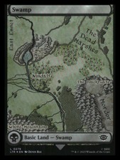 Swamp (0276)(foil) Lord of the Rings NM+ *Mythic Relics*