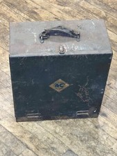 Antique Allis Chalmers Tractor Case Box Cabinet Dealership Salesman Vintage