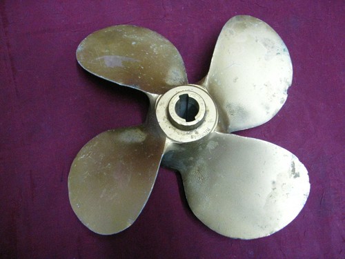 AMC-480 Michigan 12 x 12 Aluminum Prop For 50hp Evinrude Johnson Ward SeaKing - Picture 1 of 6