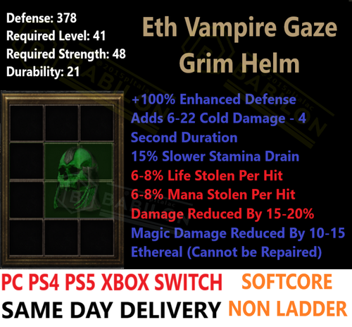 ✅PC PS4 PS5 XBOX SWITCH✅ SORCERESS ALL BEST ITEMS BUILD DIABLO 2 RESURRECTED D2R - Picture 117 of 157