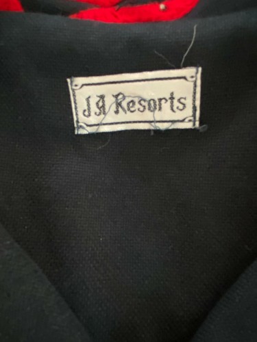 Vintage JA Resorts Womens 1X Boho Art Embroidered Beaded Jacket Pink Purple - Picture 9 of 9