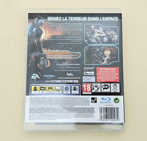 Jeu Playstation 3 Dead Space 2 Limited Edition PS3 Complet FR TBE - Bild 2 von 6
