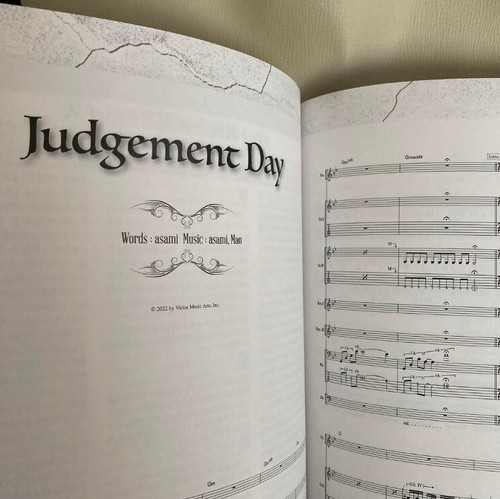THE BOOK OF LOVEBITES Official Guide Book Scorebook Judgement Day Girls Band JPN - Imagen 9 de 11