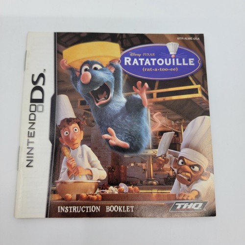 Ratatouille - Nintendo DS - Nur Hülle & Anleitung - OHNE SPIEL - A - Bild 5 von 6